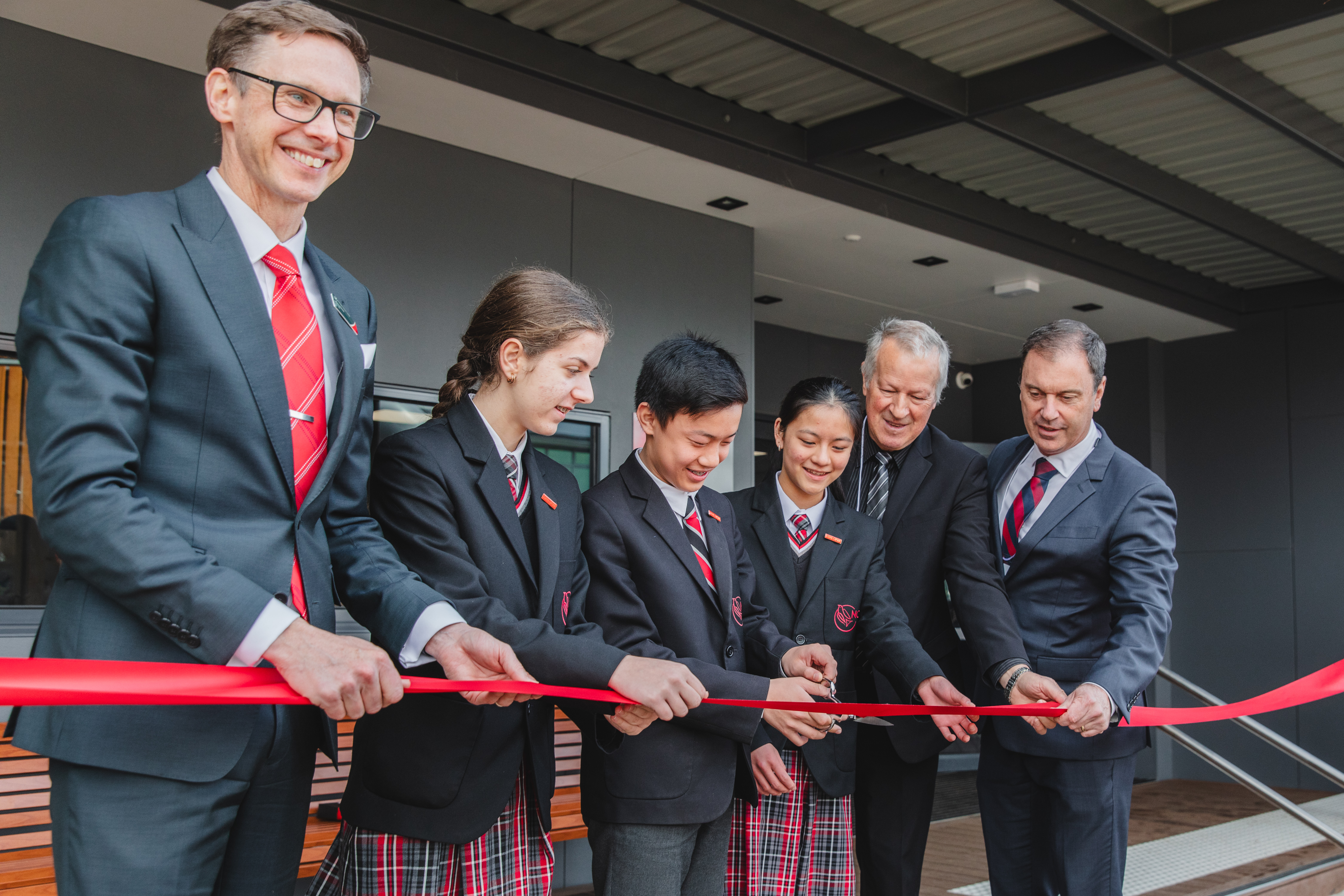 Official Opening of the Middle School Building